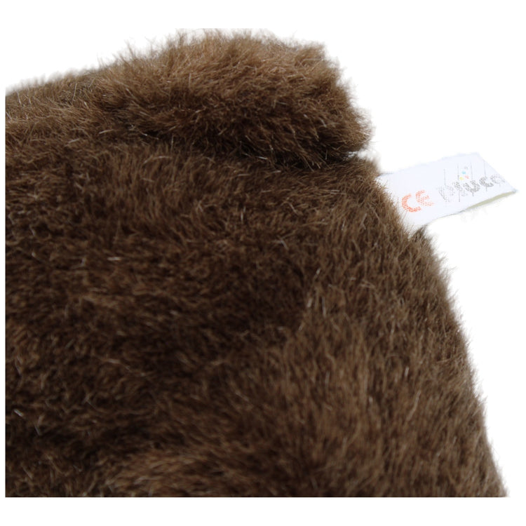 1235602 Plüco Teddybär braun, sitzend Kuscheltier Kumpel Leo Bär Gebraucht Teddy