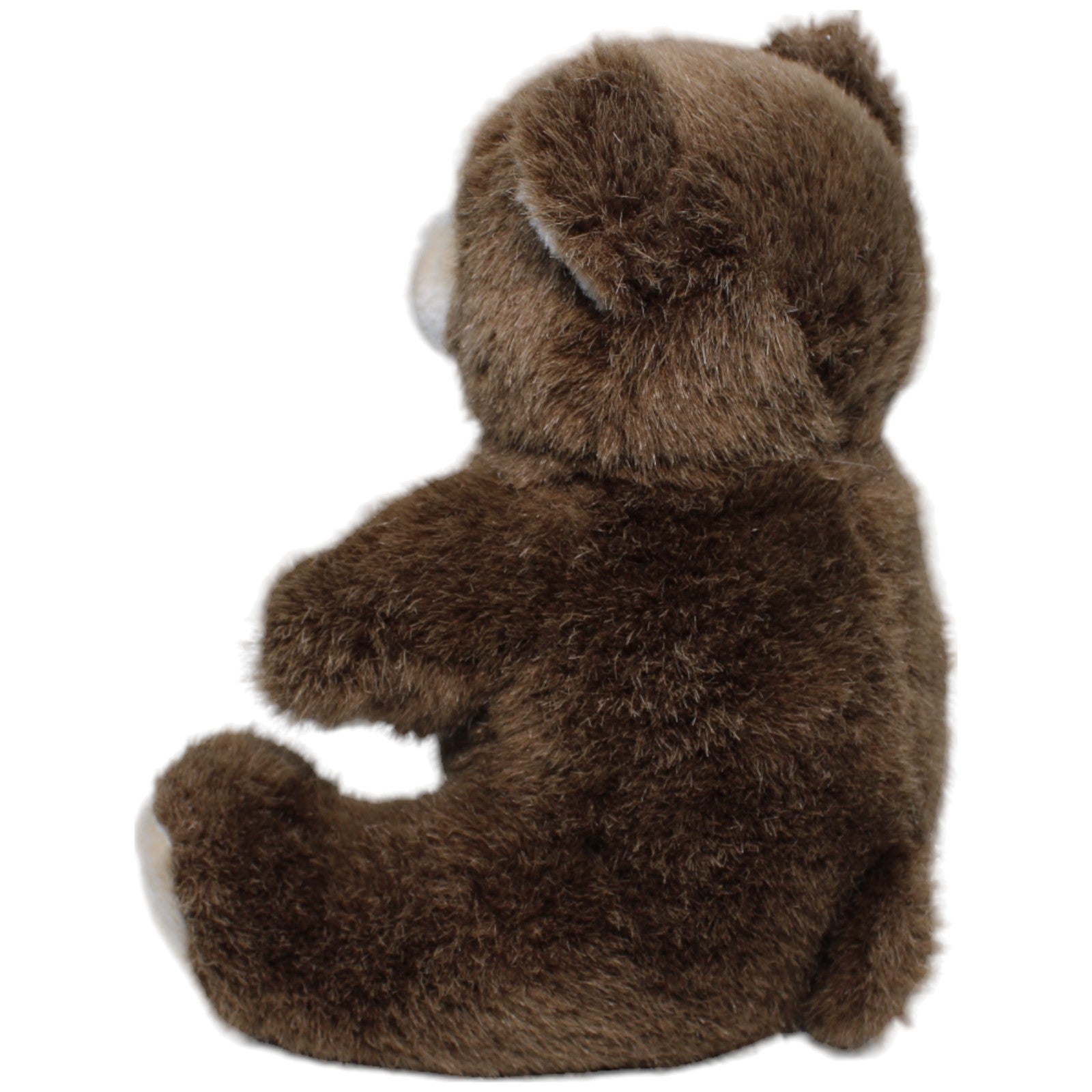 1235602 Plüco Teddybär braun, sitzend Kuscheltier Kumpel Leo Bär Gebraucht Teddy