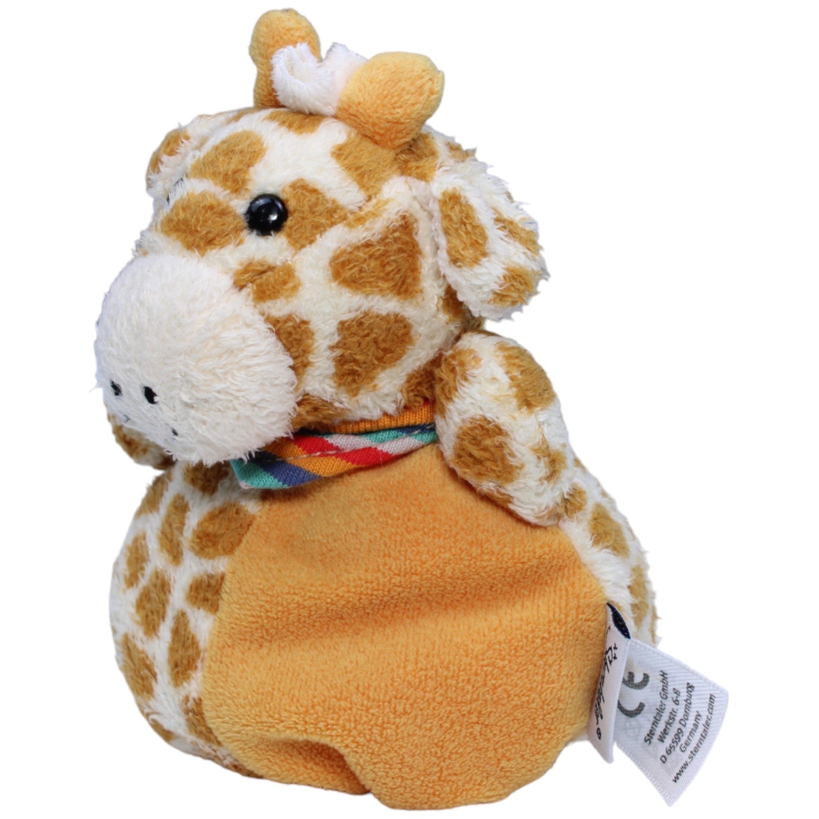 1235605 Sterntaler Giraffe Greta mit Rassel Rassel Kumpel Leo Gebraucht