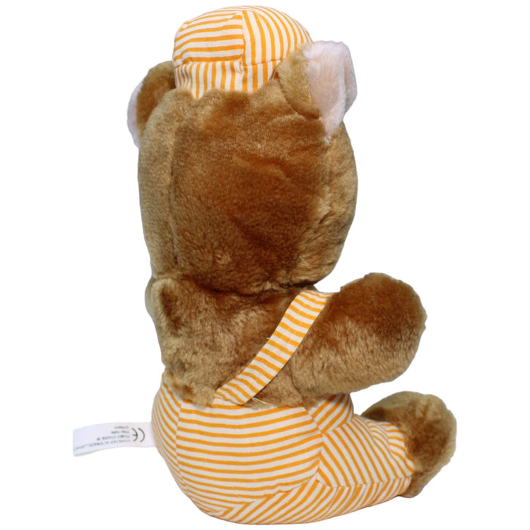 1235650 Kathreiner Aktiengesellschaft Vintage Teddybär mit gestreifter Kleidung Kuscheltier Kumpel Leo Bär Gebraucht Teddy