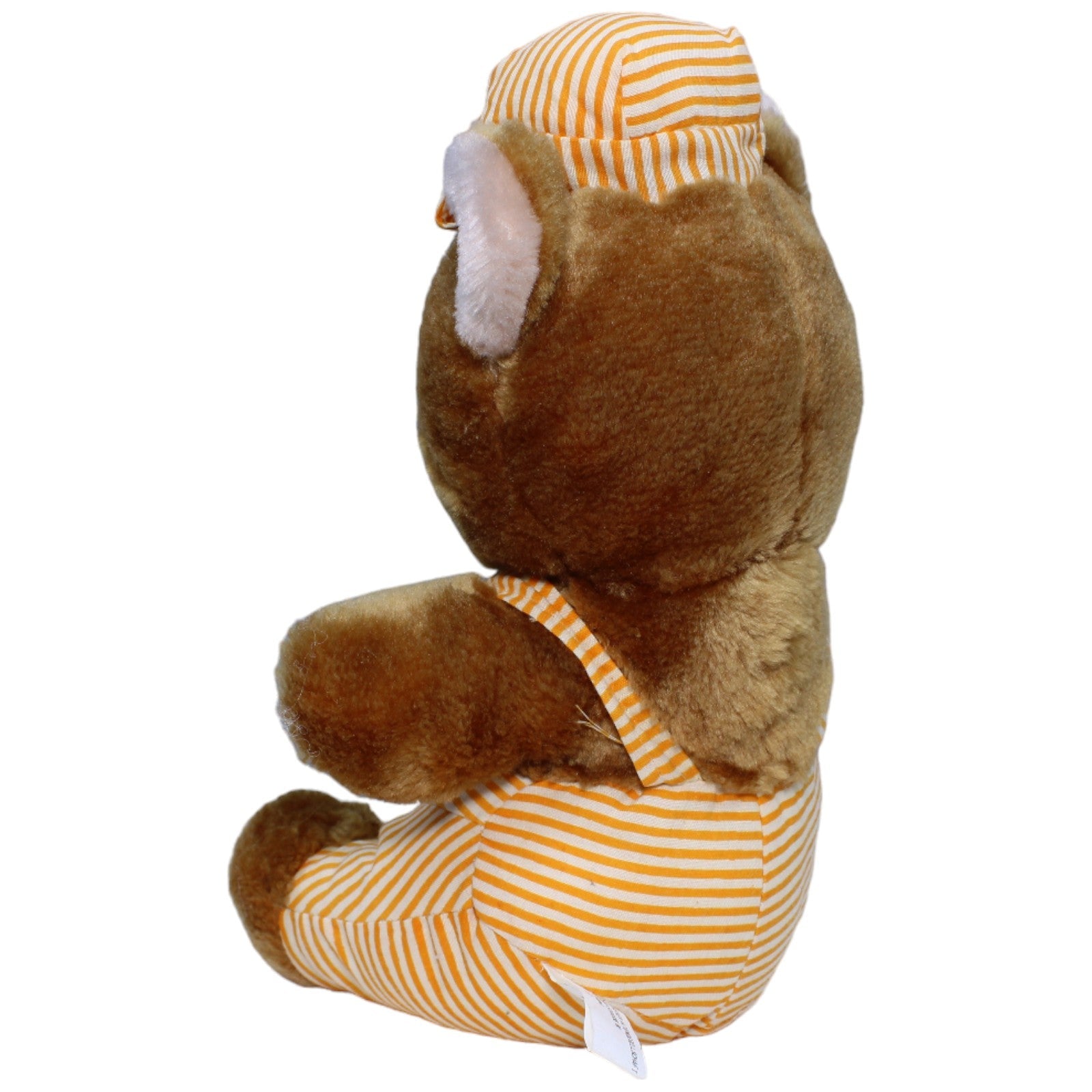 1235650 Kathreiner Aktiengesellschaft Vintage Teddybär mit gestreifter Kleidung Kuscheltier Kumpel Leo Bär Gebraucht Teddy