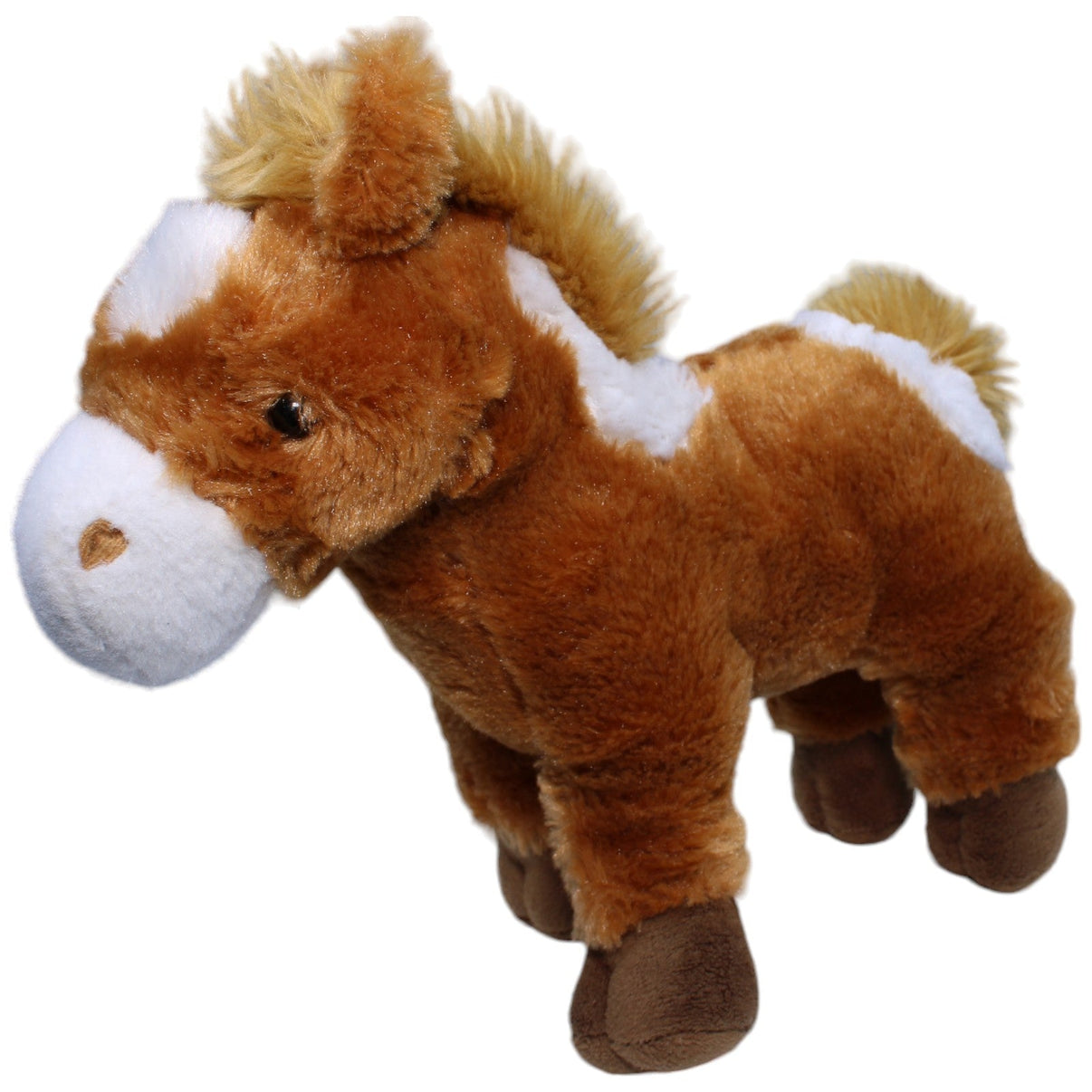 1235681 LiLaLu Pferd hellbraun, stehend Kuscheltier Kumpel Leo Gebraucht Pony