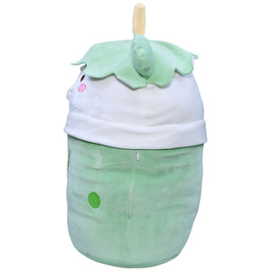 1235704 Unbekannt XL Boba Tea Bear, green Plüschfigur Kumpel Leo Avocado Gebraucht