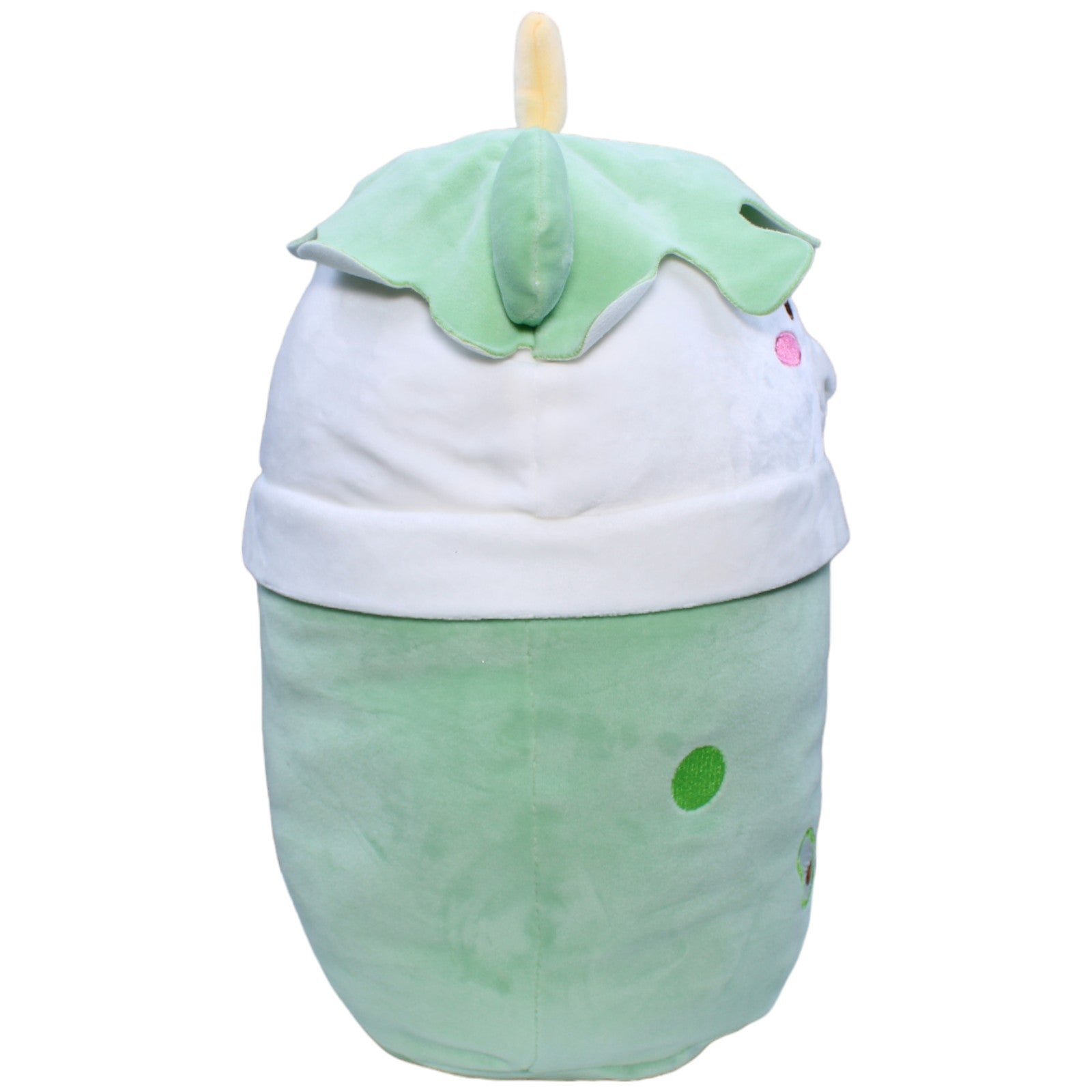 1235704 Unbekannt XL Boba Tea Bear, green Plüschfigur Kumpel Leo Avocado Gebraucht