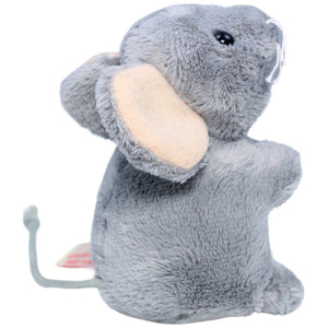 1235710 Teddy - Hermann Maus, grau Kuscheltier Kumpel Leo Gebraucht