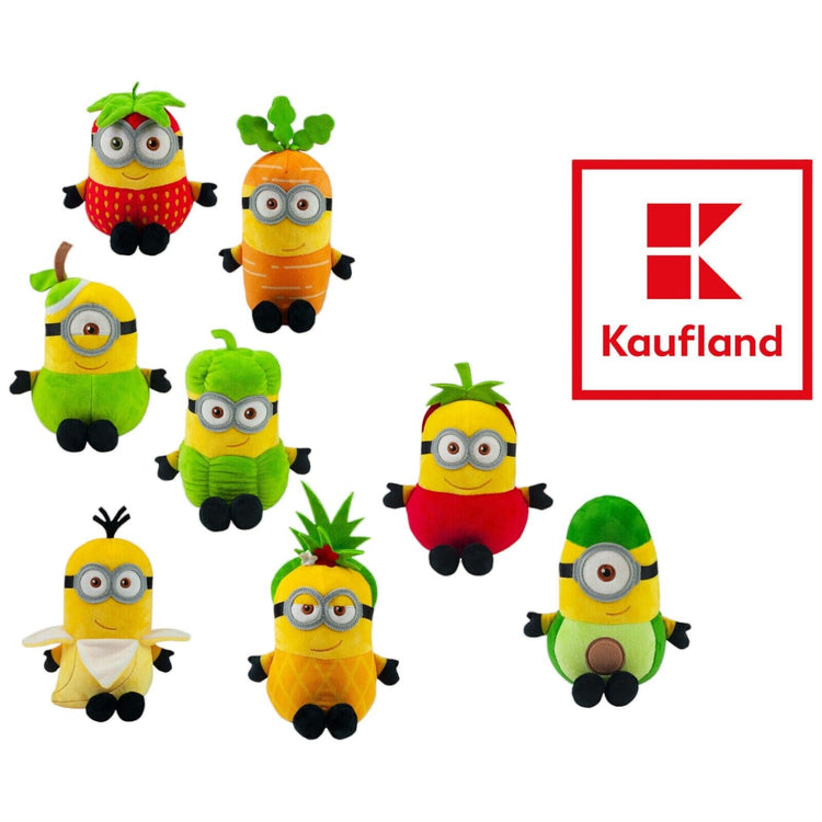 1235715 Jakala Minions Kaufland Treueaktion 2020, Komplettset Plüschfigur Kumpel Leo