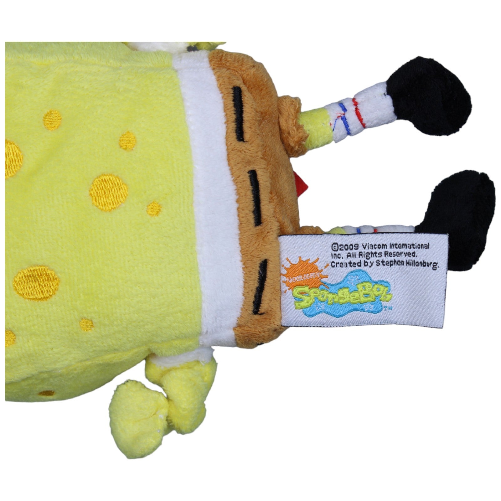 1235740 SimbaToys GmbH & Co. KG SpongeBob Schwammkopf mit Vibrationsfunktion Plüschfigur Kumpel Leo Gebraucht