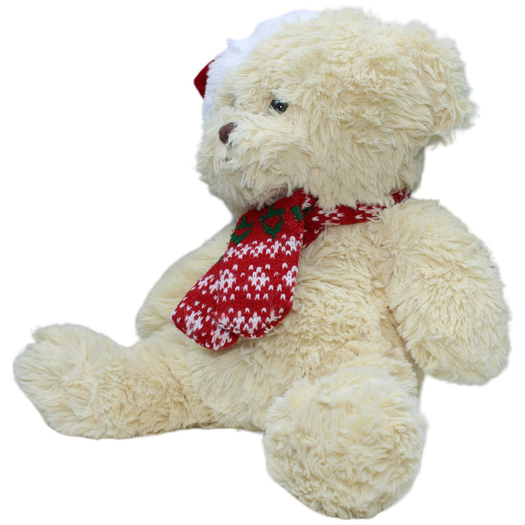 1235754 Magomora Weihnachts - Teddybär mit Mütze und Schal, hellbraun Kuscheltier Kumpel Leo Bär Gebraucht Teddy