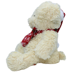 1235754 Magomora Weihnachts - Teddybär mit Mütze und Schal, hellbraun Kuscheltier Kumpel Leo Bär Gebraucht Teddy