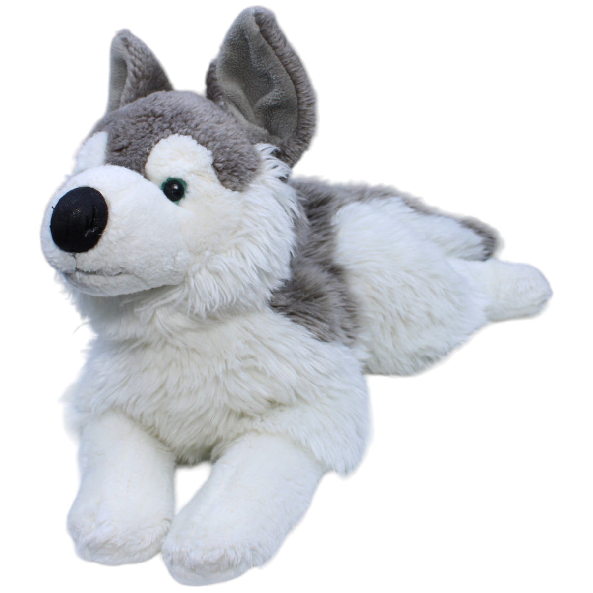 1235765 Uni - Toys XL Husky, liegend Kuscheltier Kumpel Leo Gebraucht LEOSCO