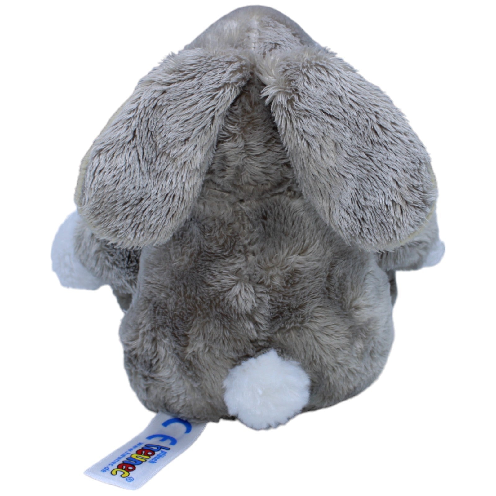 1235785 Heunec Grauer Schlenker - Hase, sitzend Kuscheltier Kumpel Leo Gebraucht Kaninchen Osterhase