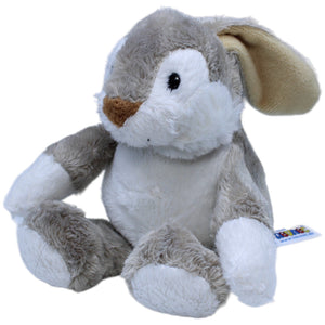 1235785 Heunec Grauer Schlenker - Hase, sitzend Kuscheltier Kumpel Leo Gebraucht Kaninchen Osterhase