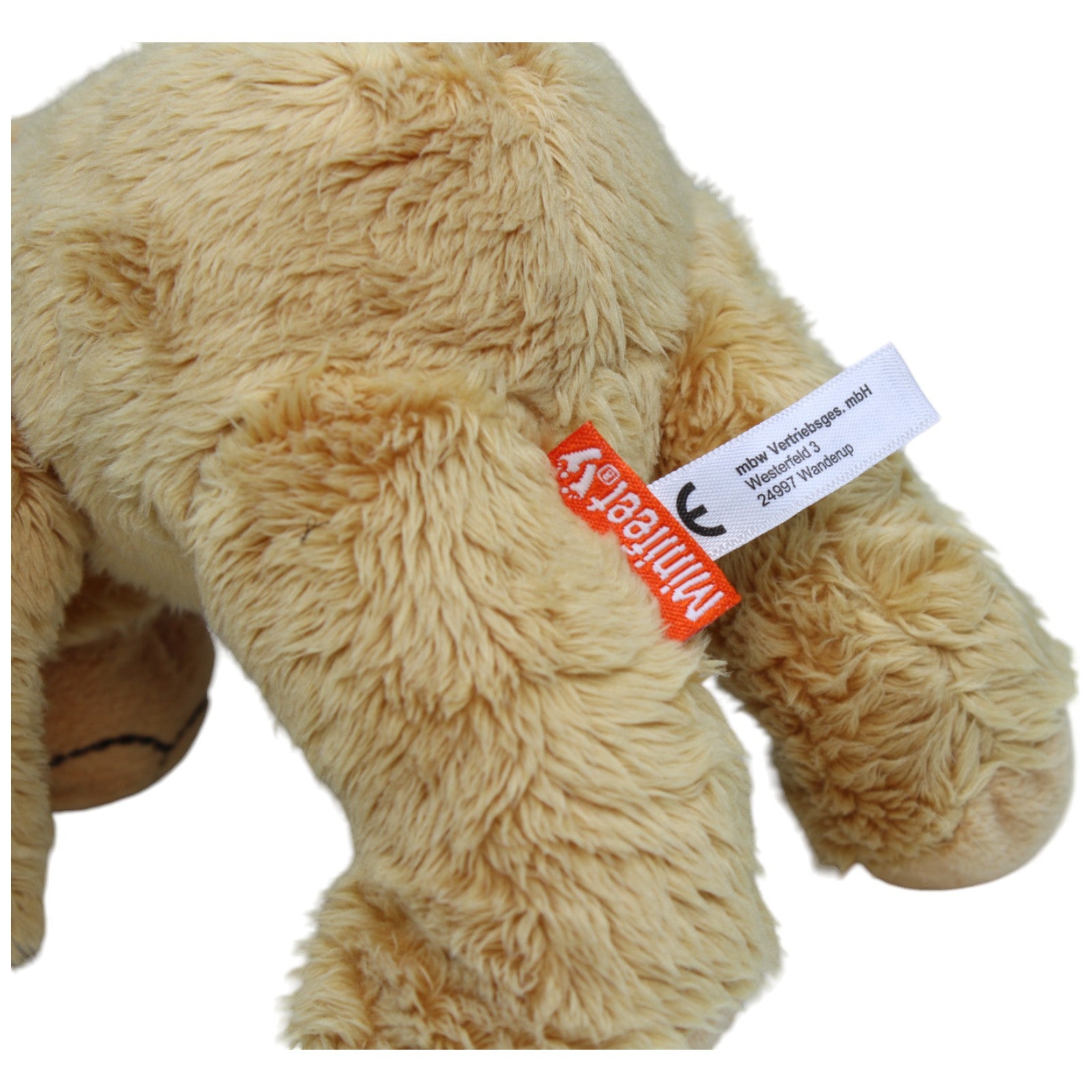 1235787 mbw Vertriebsges. mbH Minifeet, Kleiner Teddybär Kuscheltier Kumpel Leo Gebraucht