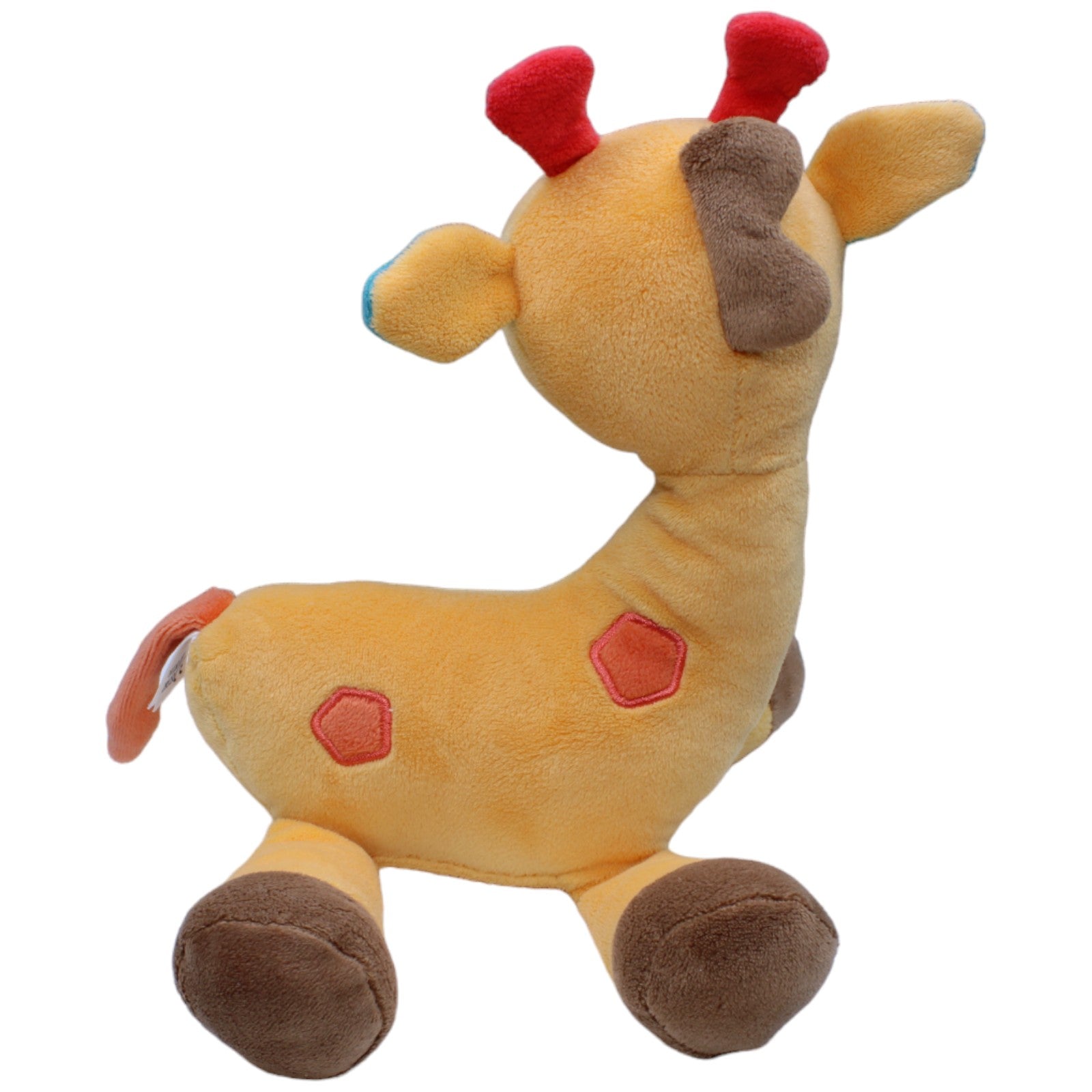 1235790 PUSBLU Süße Giraffe mit bunten Ohren Kuscheltier Kumpel Leo Bär dm drogerie markt