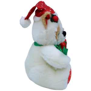 1235792 Michael Mühleck GmbH Vintage Weihnachtlicher Eisbär mit Geschenk Kuscheltier Kumpel Leo Gebraucht