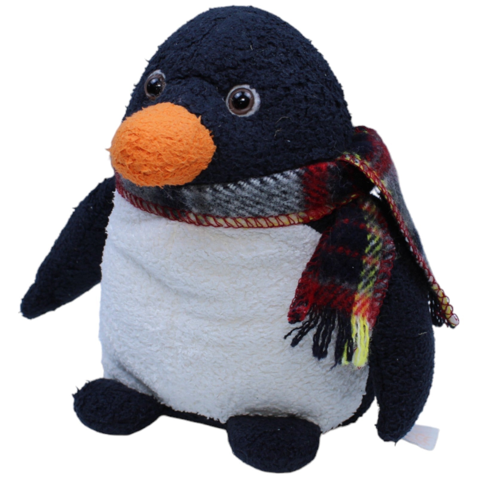 1235797 Russ Berrie Penkie, Pinguin mit Schal Kuscheltier Kumpel Leo Gebraucht