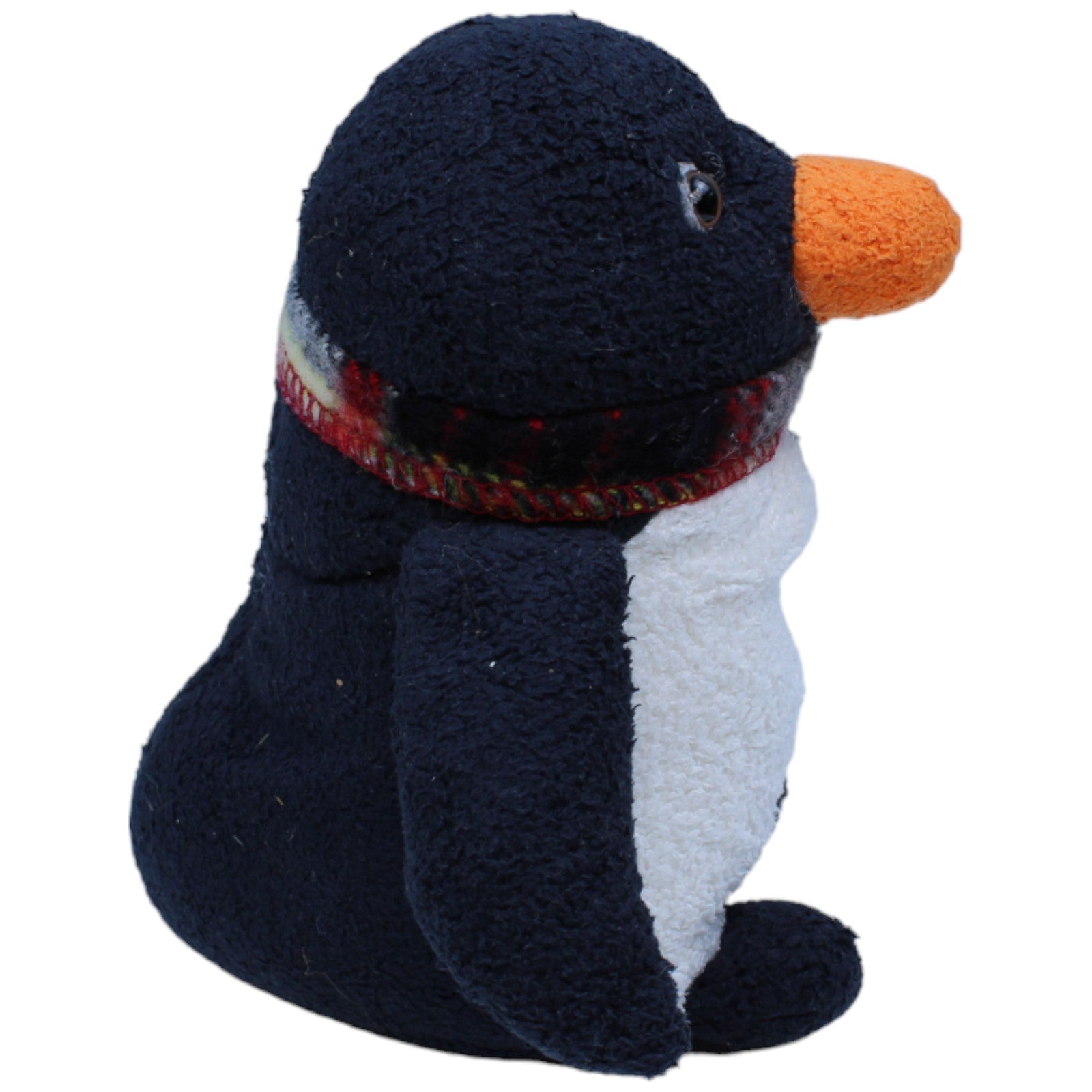 1235797 Russ Berrie Penkie, Pinguin mit Schal Kuscheltier Kumpel Leo Gebraucht