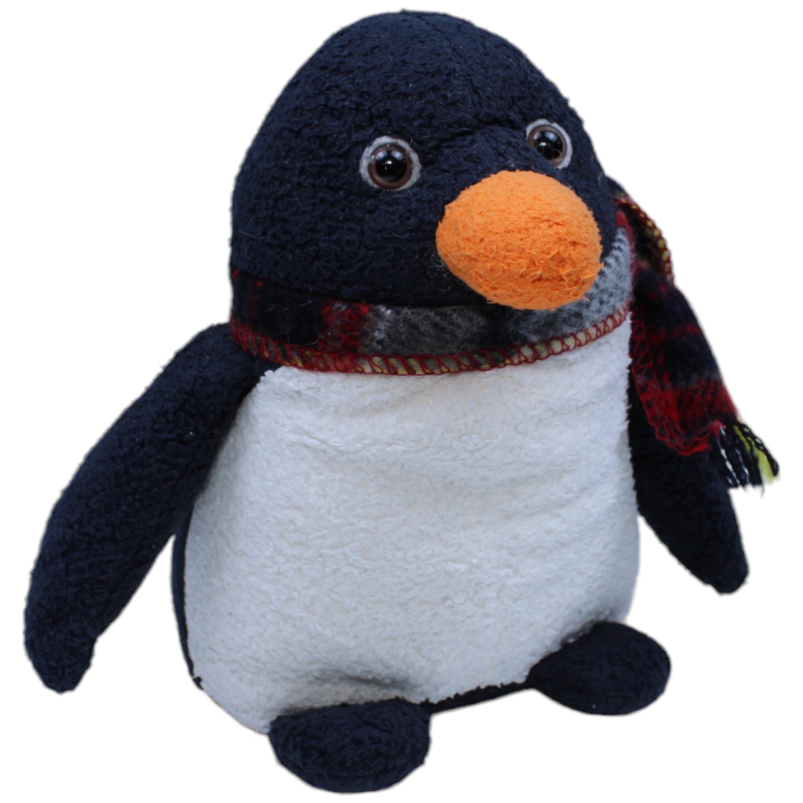 1235797 Russ Berrie Penkie, Pinguin mit Schal Kuscheltier Kumpel Leo Gebraucht