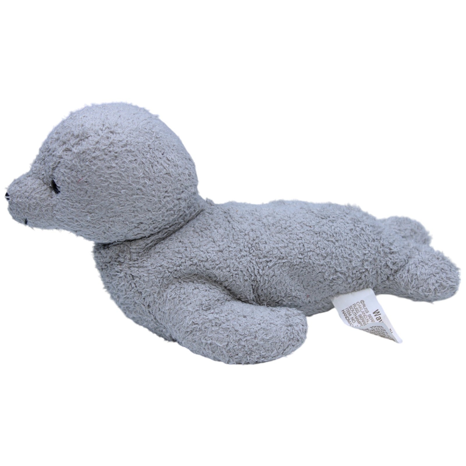 1235800 Russ Berrie Robbe Waves, grau Kuscheltier Kumpel Leo Gebraucht Seehund