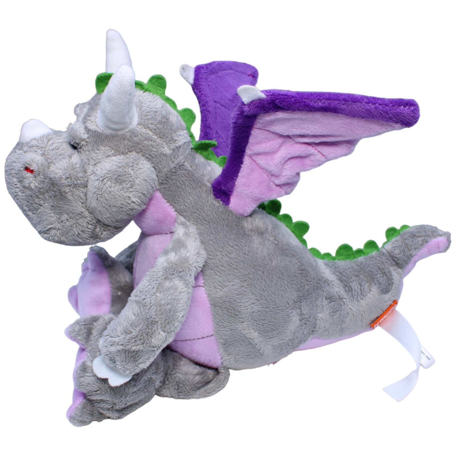 1235813 Minifeet Drache Smilla, grau Kuscheltier Kumpel Leo Gebraucht