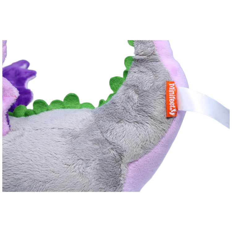 1235813 Minifeet Drache Smilla, grau Kuscheltier Kumpel Leo Gebraucht