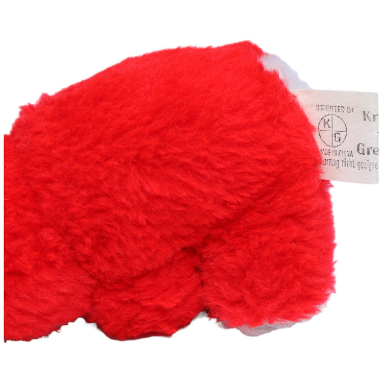 1235829 Krüger & Gregoriades Roter Teddybär, mini Kuscheltier Kumpel Leo Bär Gebraucht Teddy