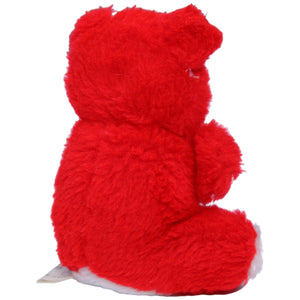 1235829 Krüger & Gregoriades Roter Teddybär, mini Kuscheltier Kumpel Leo Bär Gebraucht Teddy