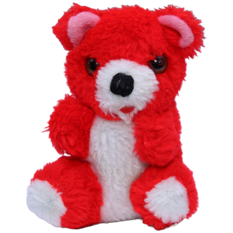 1235829 Krüger & Gregoriades Roter Teddybär, mini Kuscheltier Kumpel Leo Bär Gebraucht Teddy