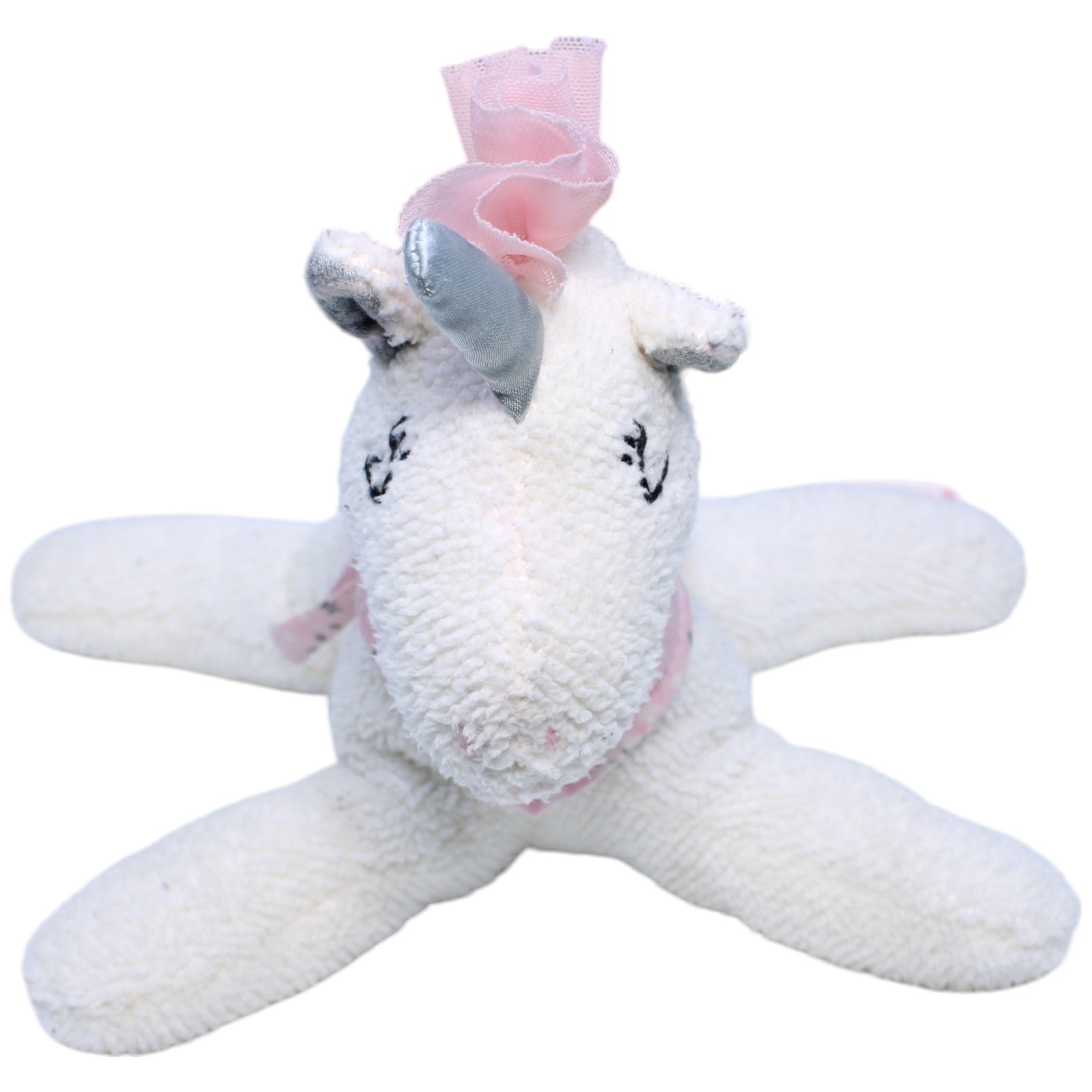 1235832 Käthe Kruse Frotte - Einhorn mit Halstuch Kuscheltier Kumpel Leo Fantasy Gebraucht