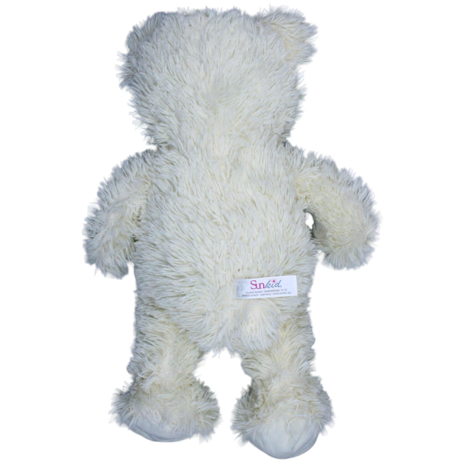 1235847 Sunkid XL Teddybär mit Schleife, weiß Kuscheltier Kumpel Leo Gebraucht