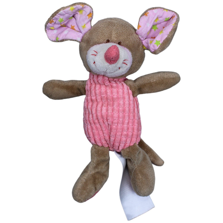 1235852 Ergee (KiK) Patchwork Maus, rosa Kuscheltier Kumpel Leo Gebraucht KiK