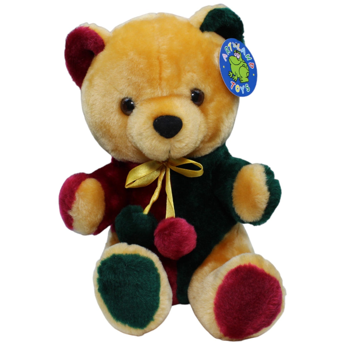 1235866 Eifa - Warenhandels GmbH Art - Land Toys, bunter Teddybär Kuscheltier Kumpel Leo Bär neu Teddy