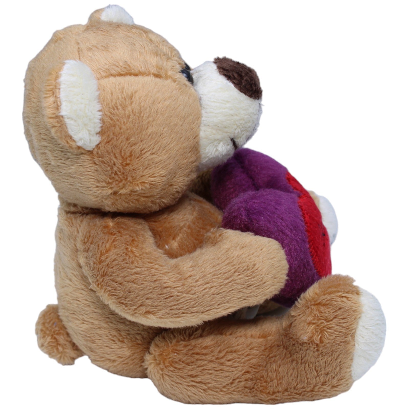 1235886 MUDDASTADT GmbH Berlin Bär mit Herz, hellbraun Kuscheltier Kumpel Leo Bär Gebraucht Teddy