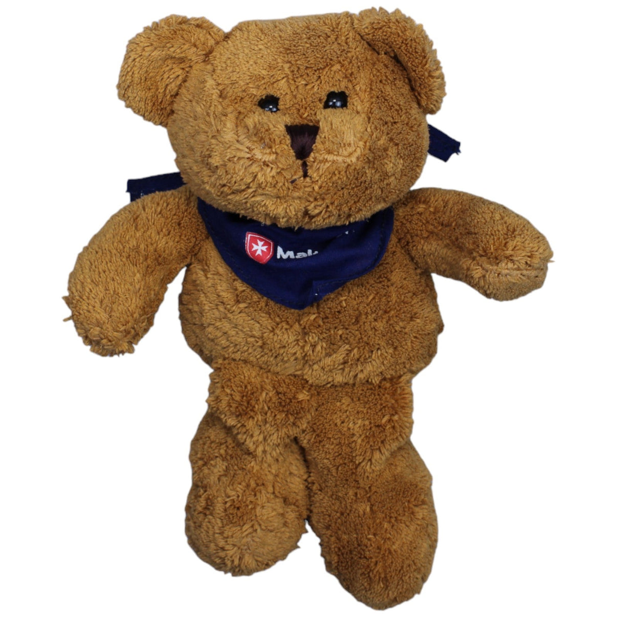 1235910 Scholz Promotion Teddybär mit Malteser - Halstuch Kuscheltier Kumpel Leo Gebraucht