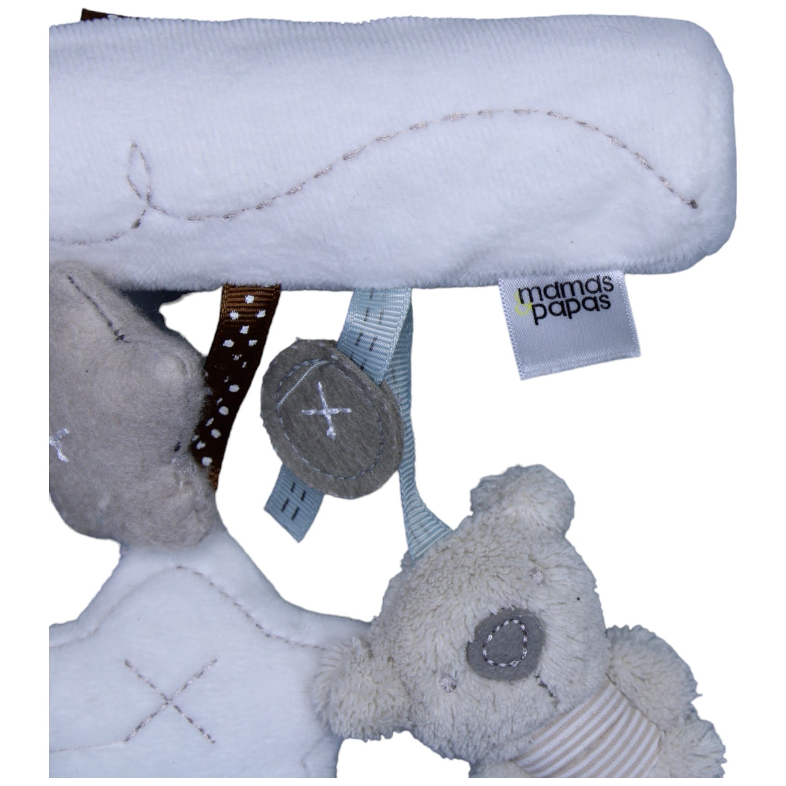 1235913 Mamas & Papas Kinderwagen - Kette mit Hase, Koala & Sternen Kinderwagen - Kette Kumpel Leo Gebraucht