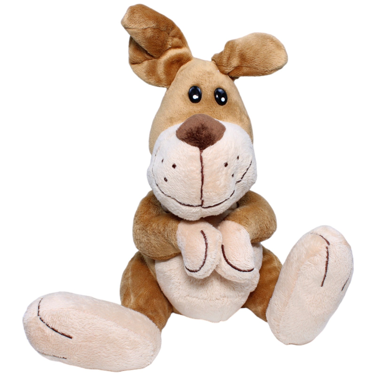 1235914 Sunkid Hund, sitzend Kuscheltier Kumpel Leo Gebraucht