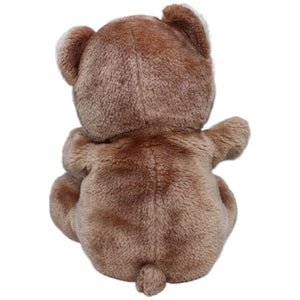 1235918 Unbekannt Handpuppe, Süßer Teddy mit Schleife Handpuppe Kumpel Leo Gebraucht Teddy Teddybär