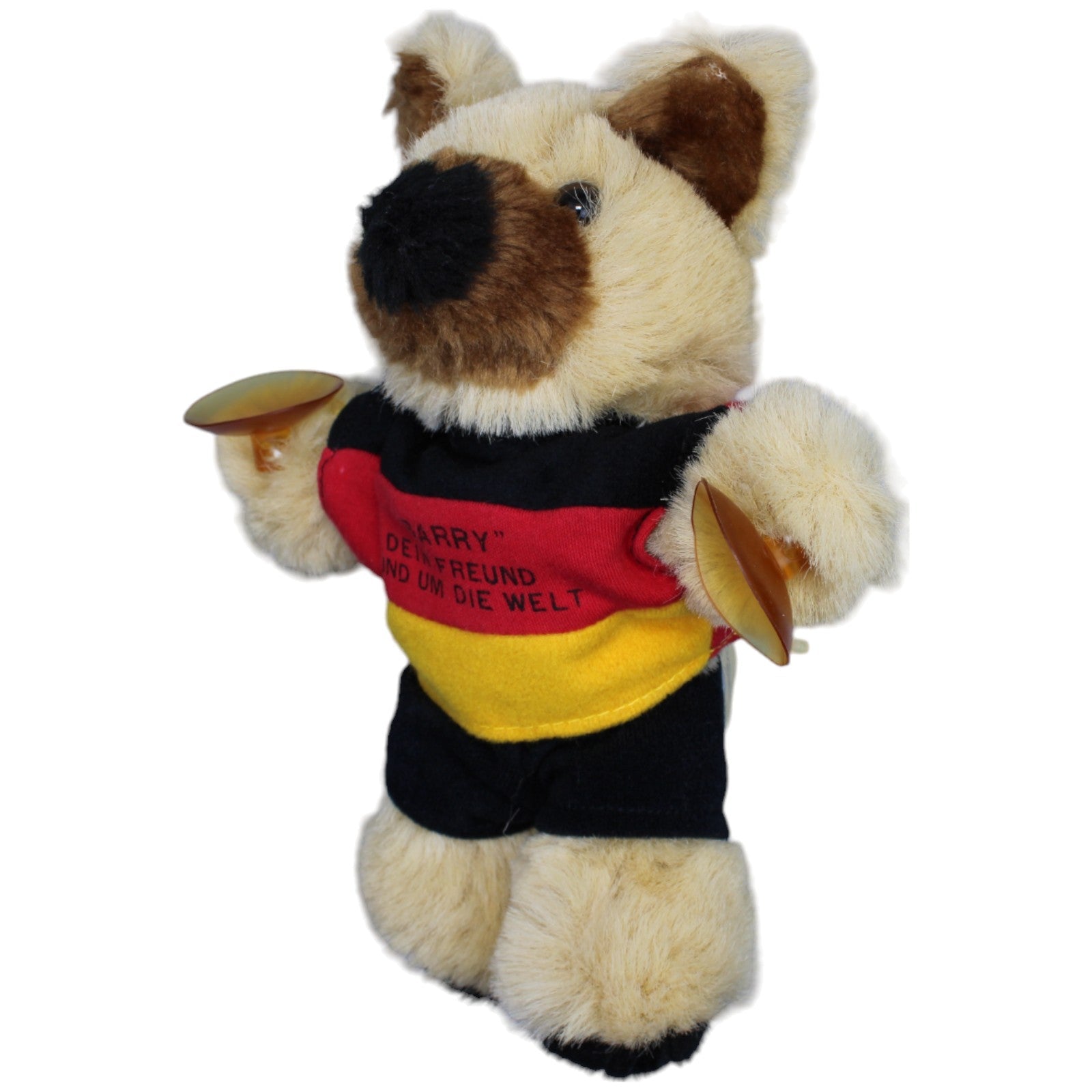 1235919 Heunec Vintage Deutschland - Hund "Barry" Kuscheltier Kumpel Leo Gebraucht