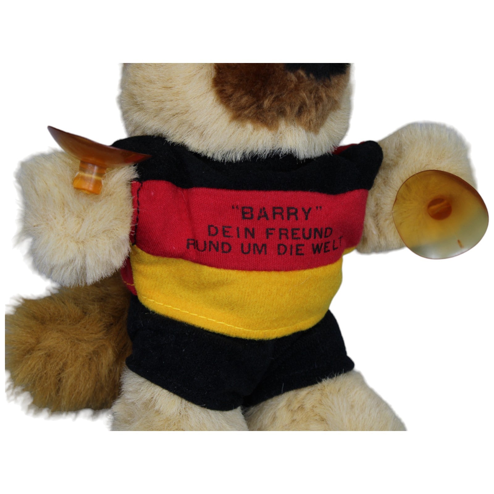 1235919 Heunec Vintage Deutschland - Hund "Barry" Kuscheltier Kumpel Leo Gebraucht