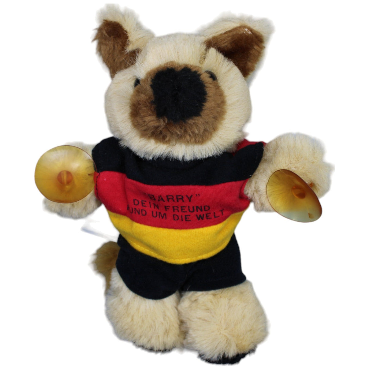 1235919 Heunec Vintage Deutschland - Hund "Barry" Kuscheltier Kumpel Leo Gebraucht