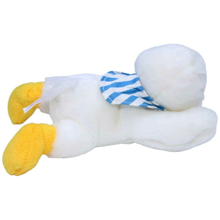 1235926 Sunkid Kleine Ente mit Latz, liegend Kuscheltier Kumpel Leo Gebraucht