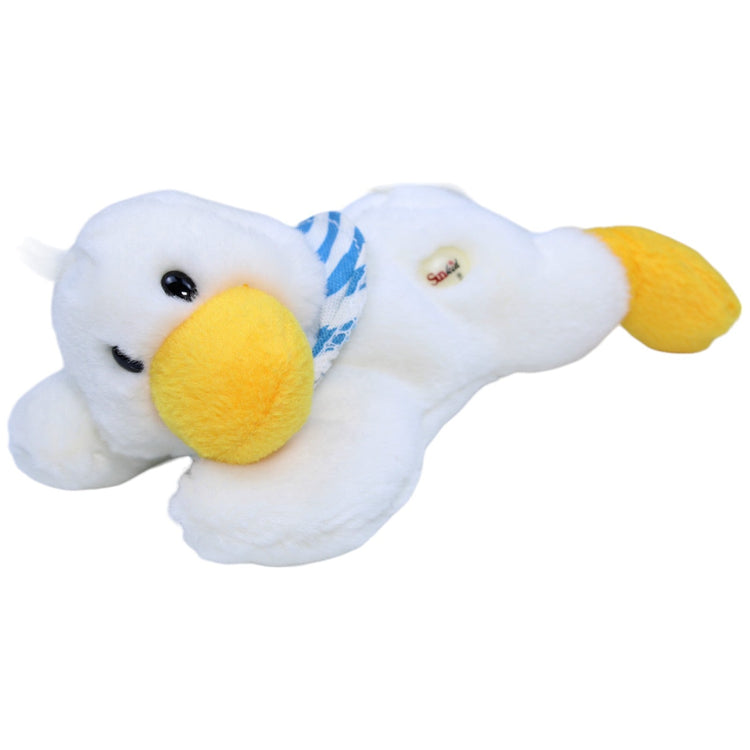 1235926 Sunkid Kleine Ente mit Latz, liegend Kuscheltier Kumpel Leo Gebraucht