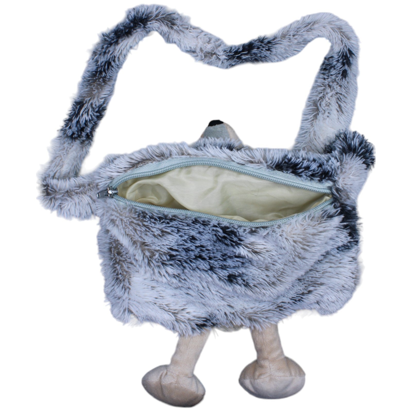 1235941 inware Kindermuff mit Tasche, Wolf Muff Kumpel Leo Gebraucht Hund