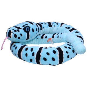 1235959 Wild Republic XXL Klapperschlange, blau Kuscheltier Kumpel Leo Gebraucht Schlange