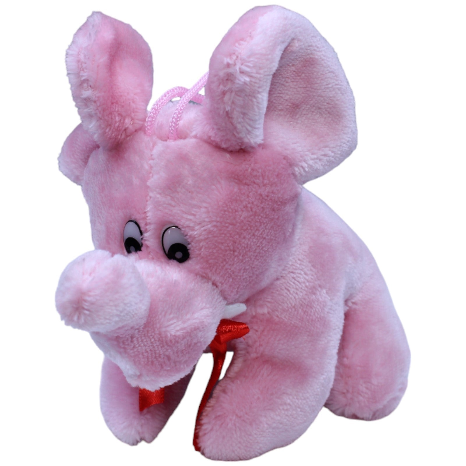 1235960 Paul Import Süßer rosa Elefant, sitzend Kuscheltier Kumpel Leo Gebraucht