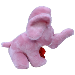 1235960 Paul Import Süßer rosa Elefant, sitzend Kuscheltier Kumpel Leo Gebraucht