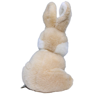 1235966 Heunec Hase mit weißer Schleife, sitzend Kuscheltier Kumpel Leo Gebraucht Kaninchen