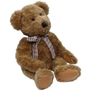 1235973 Bambia Teddybär mit Schleife, braun Kuscheltier Kumpel Leo Bär Gebraucht Teddy