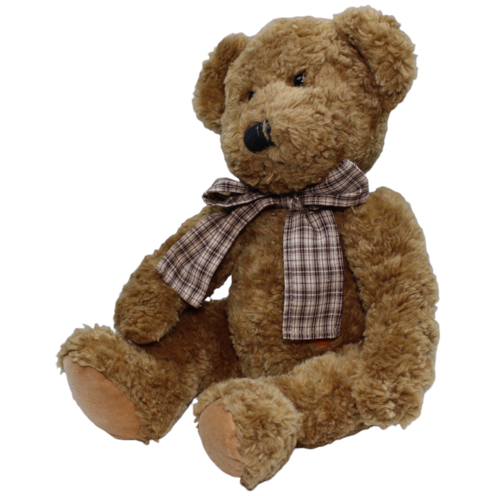 1235973 Bambia Teddybär mit Schleife, braun Kuscheltier Kumpel Leo Bär Gebraucht Teddy