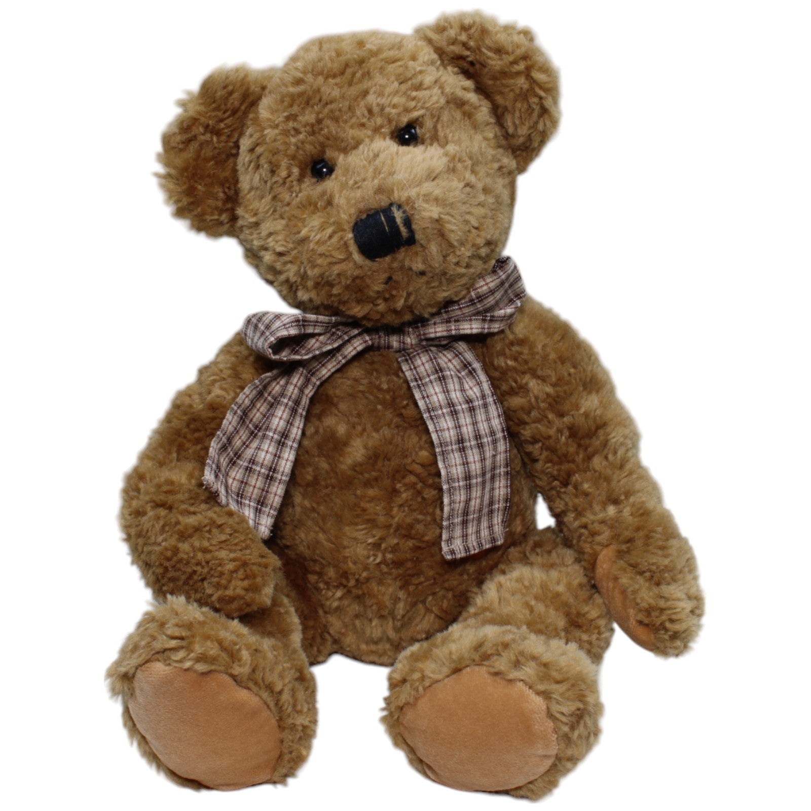 1235973 Bambia Teddybär mit Schleife, braun Kuscheltier Kumpel Leo Bär Gebraucht Teddy